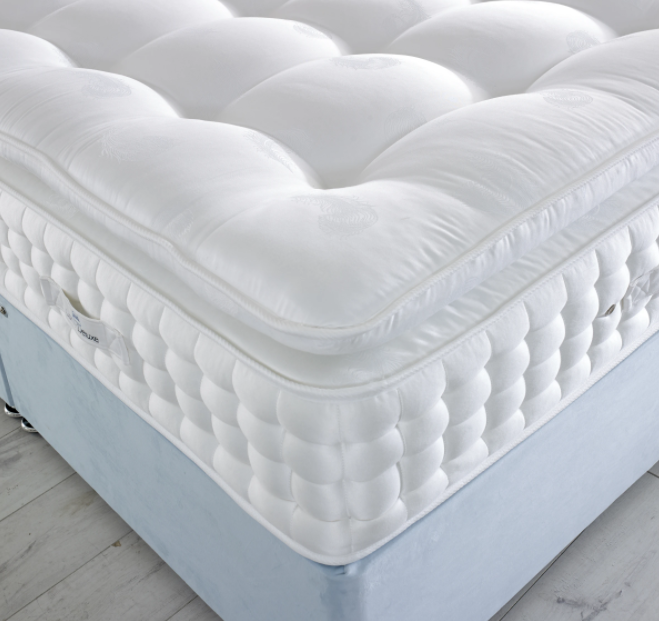 Pocket sprung on sale pillow top mattress