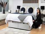 Apollo 9 Panel Ottoman Divan Bed