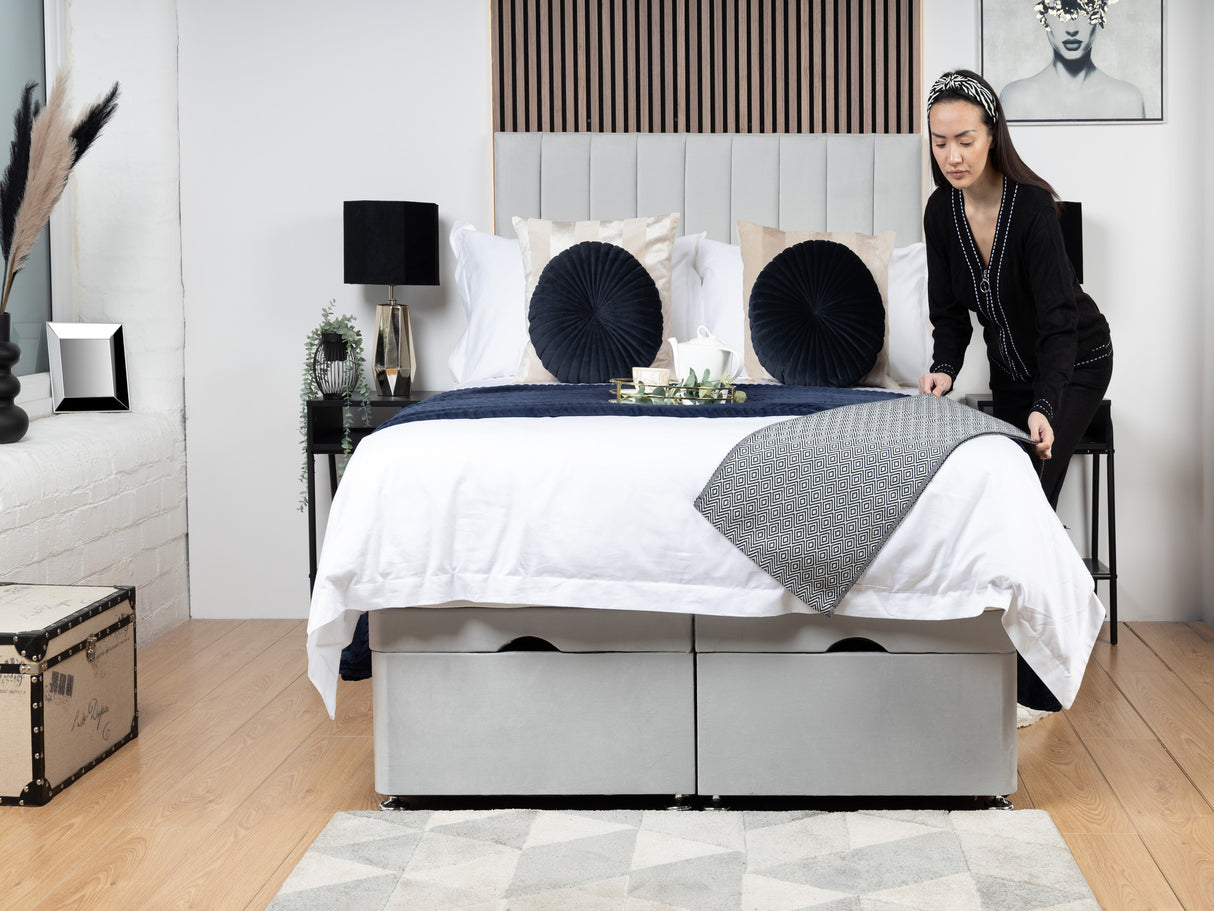 Apollo 9 Panel Ottoman Divan Bed