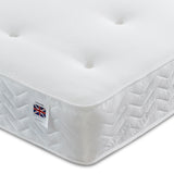 Everest Four Seasons Open Coil Memory Spring Mattress Medium Firm Zip and Link