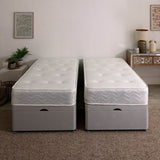 4 Seasons Coil Sprung Zip and Link Ottoman Divan Set