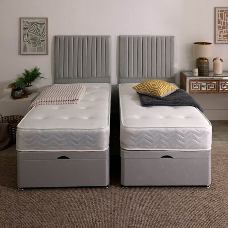 Orthopaedic Firm Zip and Link Ottoman Divan Set