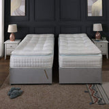 Cloud 1000 Pocket Medium Zip and Link Sprung Pillow Top Divan Bed Set