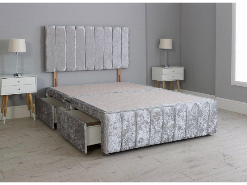 Hamlet Divan Bed Set With Footboard And Mattress Options